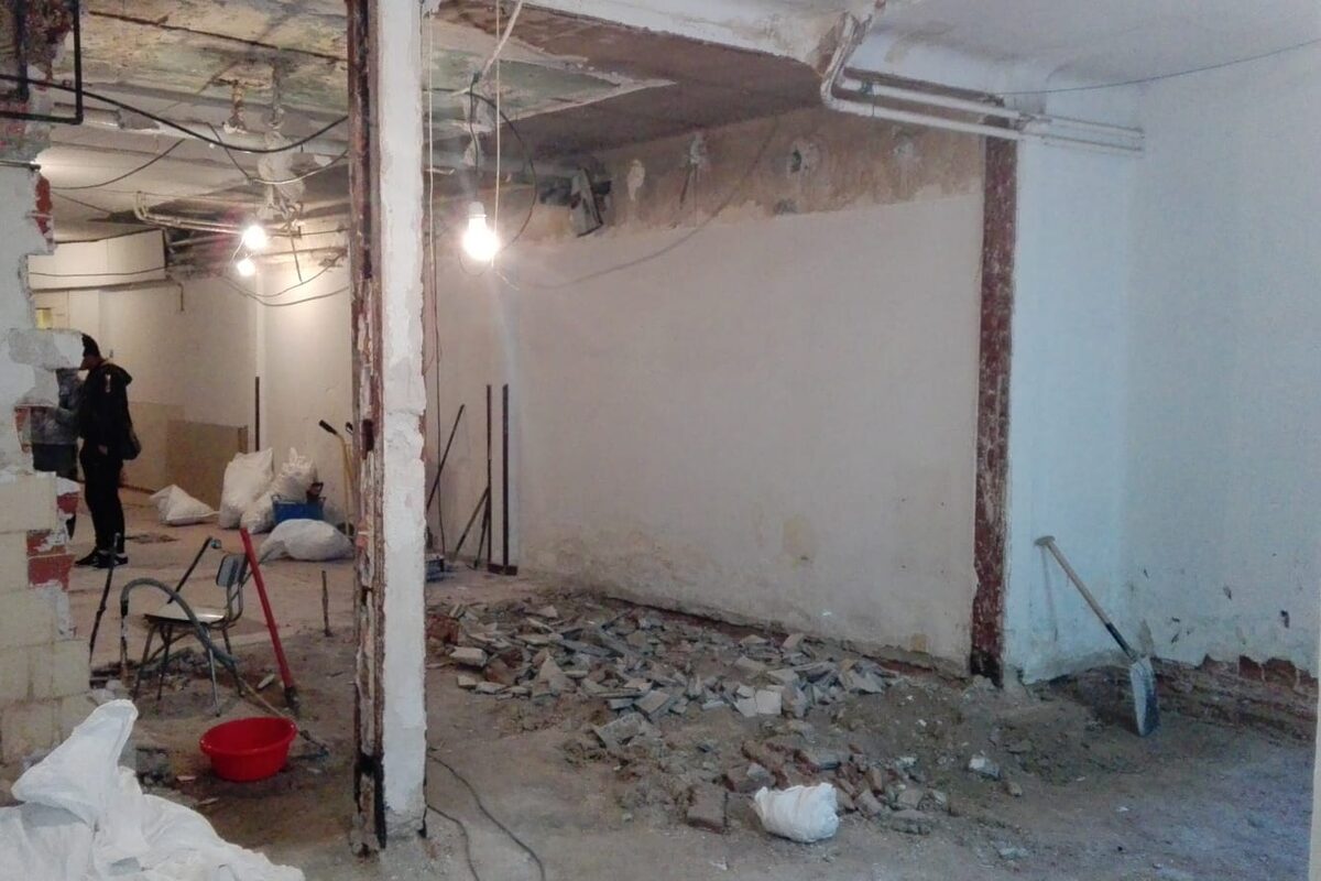 Obra albañilería